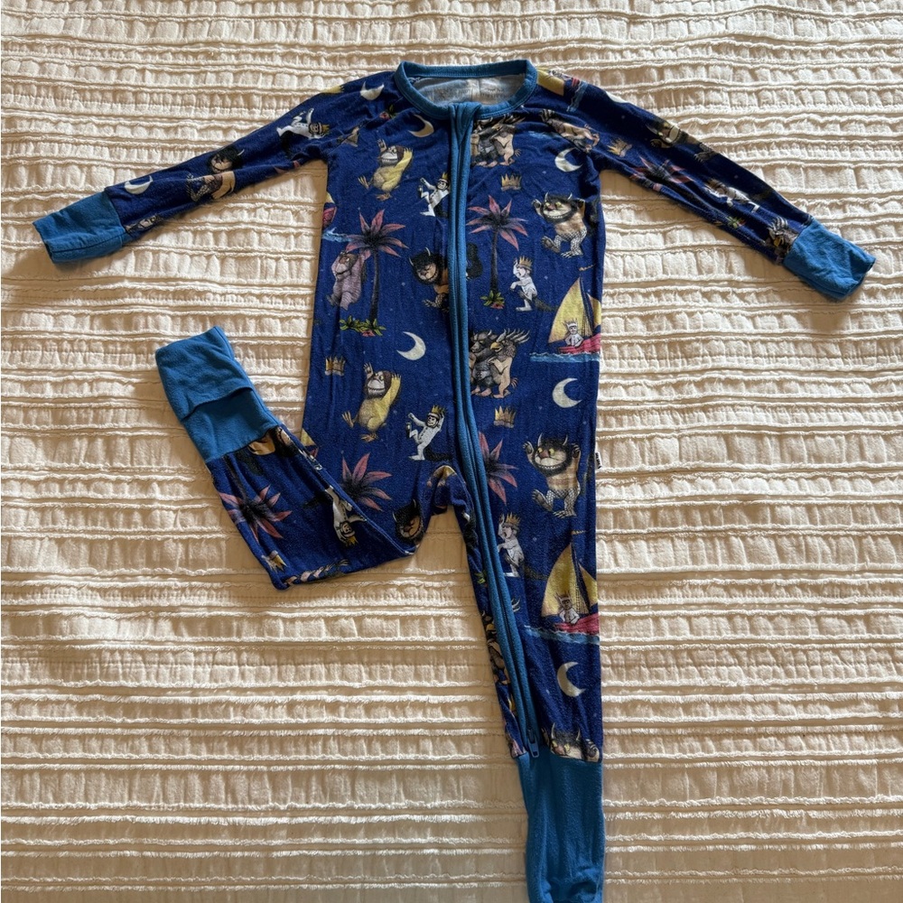 Little Sleepies “where the wild things are” zippy